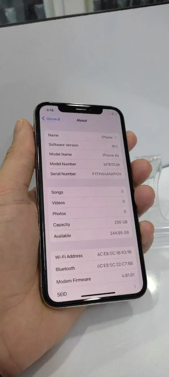 ایفونXs|موبایل|پردیس, فاز ۸|دیوار