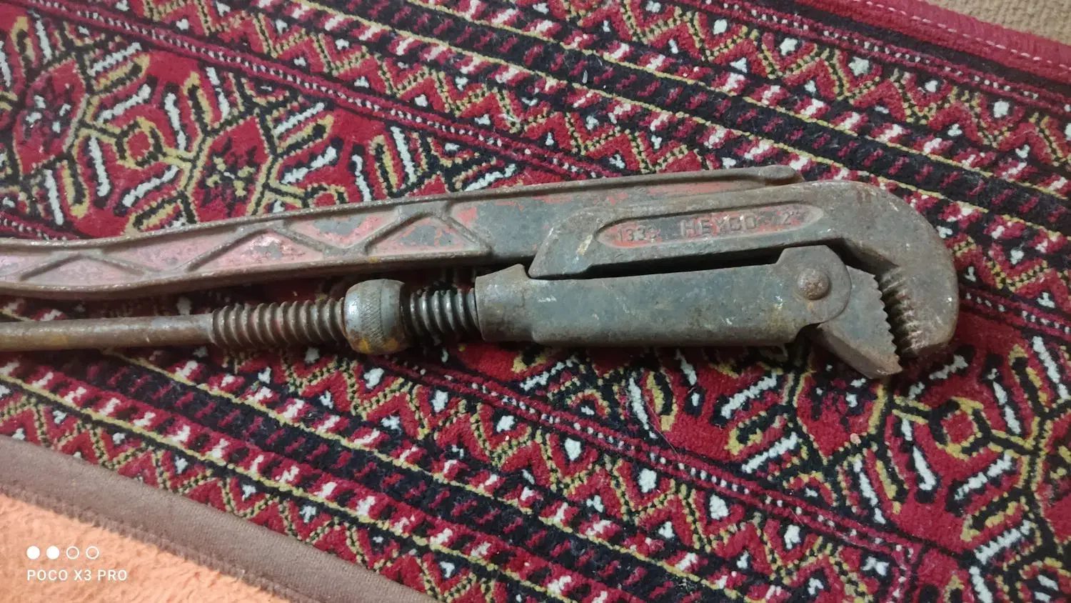 آچار لوله گیر سایز۲اصل المان هوگو|ابزارآلات|گرگان, |دیوار