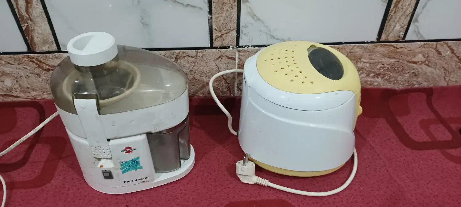 آبمیوه گیر ودستگاه سرخ کردنی|آبمیوهگیر و آبمرکباتگیر|کارون, |دیوار