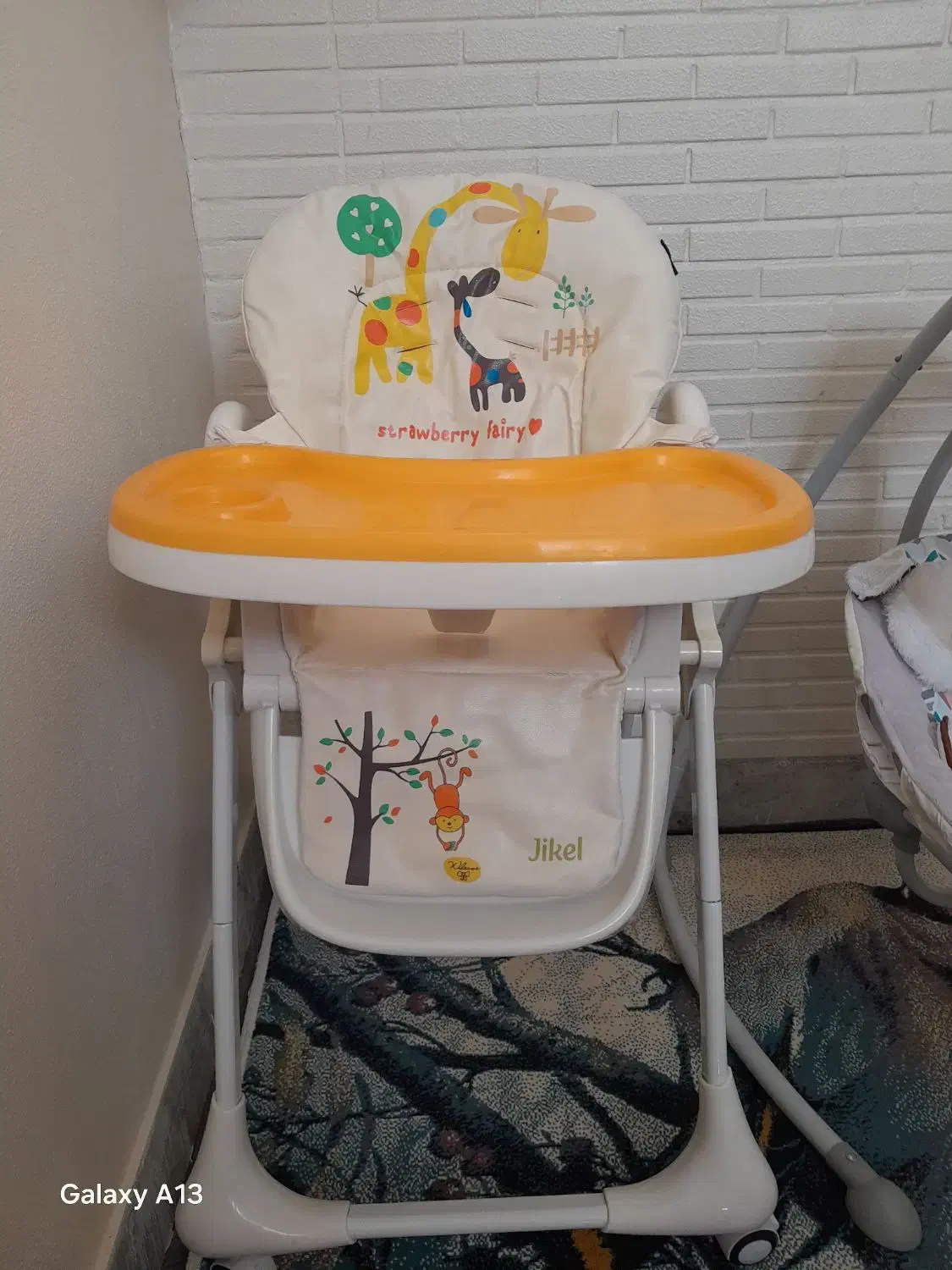 صندلی غذای جیکل ترون زرافه Jikel Tron merigold|تخت و صندلی بچه|شاهین‌شهر, عطار|دیوار