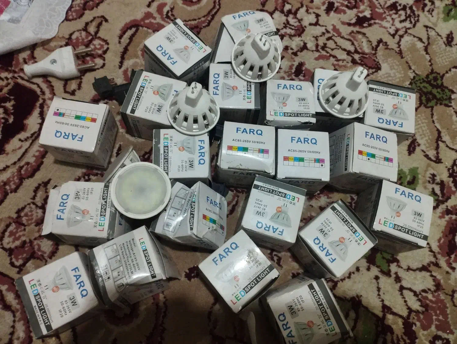 لامپ توکار|لامپ و چراغ|شیراز, شهدای شهرک سعدی|دیوار