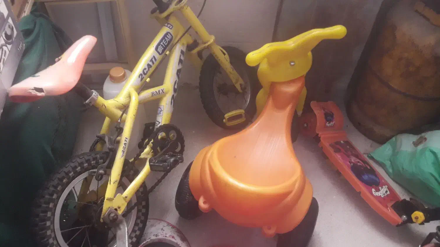 دوچرخه ۱۲و سه چرخا بفروش میرسن|دوچرخه، اسکیت، اسکوتر|بندر کنگان, |دیوار