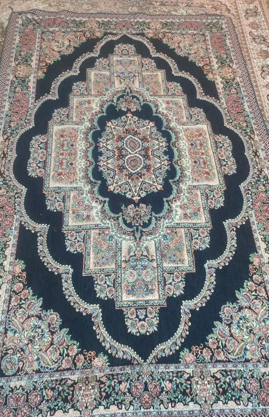 روفرشی 9متری سرمه ای در حد نو|روفرشی|ساوه, |دیوار