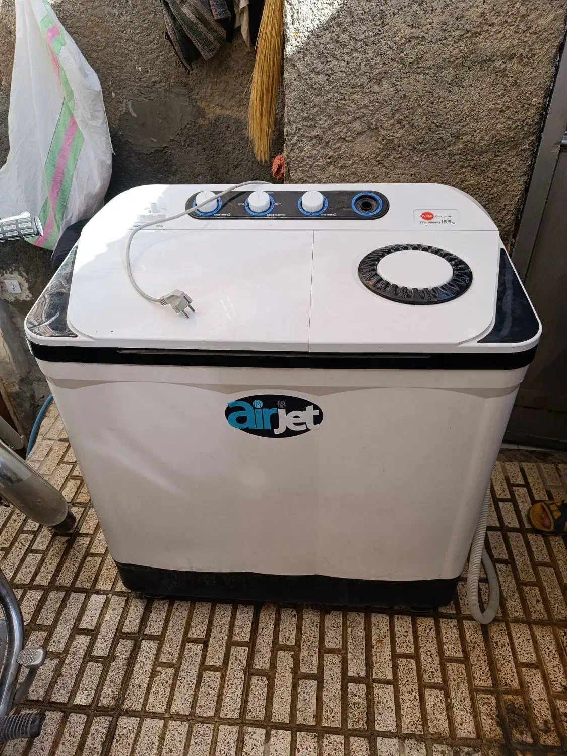 ماشین پتوشوی 15کیلوی|ماشین لباسشویی و خشککن لباس|نجفآباد, صالح آباد|دیوار