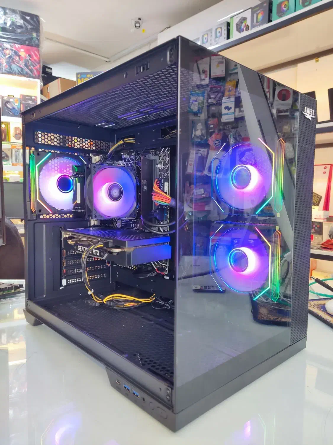 کیس گیمینگ حرفه ای کد (355)|رایانه رومیزی|بجنورد, |دیوار