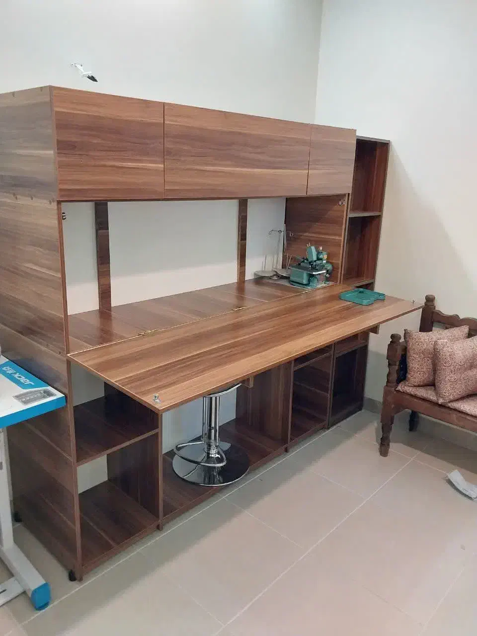 کمد،میز،قفسه|جاکفشی، کمد، دراور|قم, زنبیل آباد|دیوار