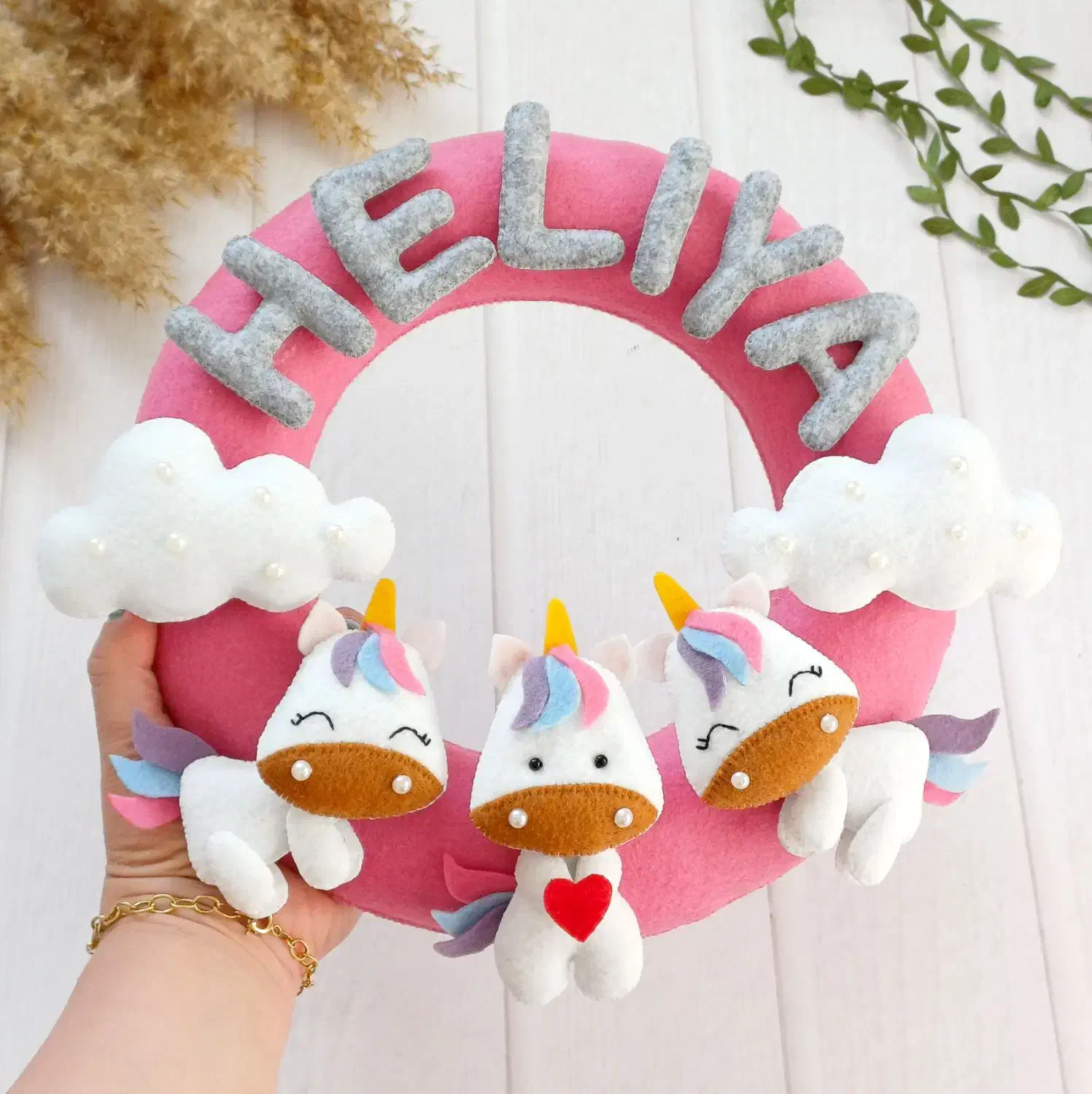 حلقه اسم کودک|صنایع دستی و سایر لوازم تزئینی|ایلام, |دیوار