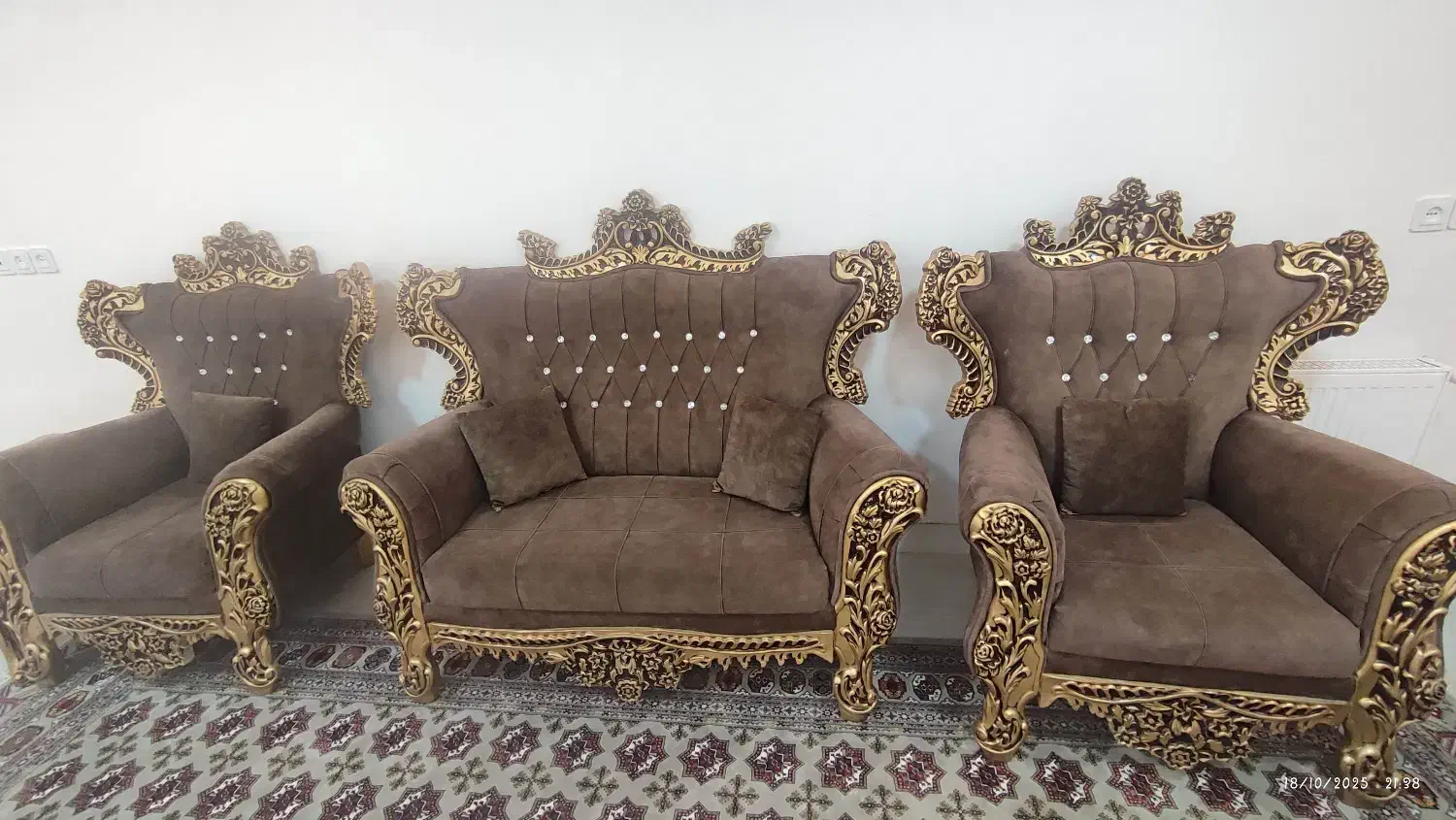 مبلمان راحتی درجه یک|مبلمان خانگی و میز عسلی|گنبد کاووس, |دیوار