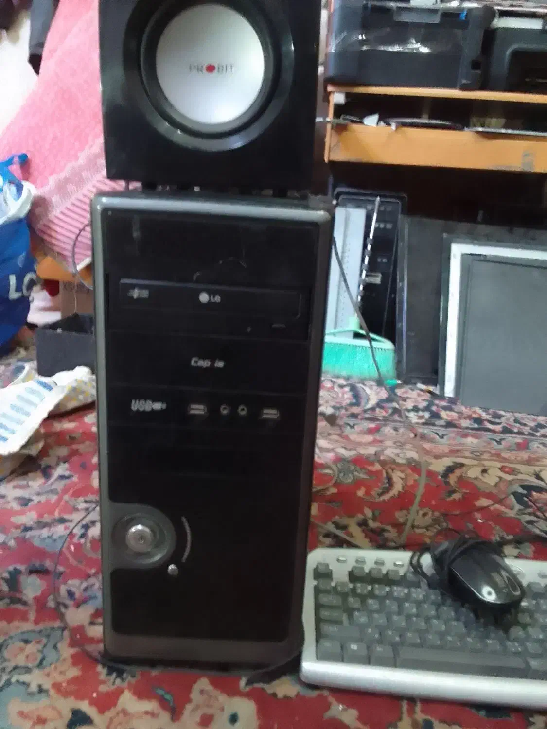 کیس ddr3بااسپیکر|رایانه رومیزی|کرمانشاه, |دیوار