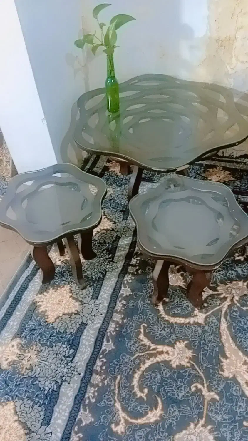 مبل ۷ نفره با میز عسلی|مبلمان خانگی و میز عسلی|نیشابور, فرح بخش|دیوار