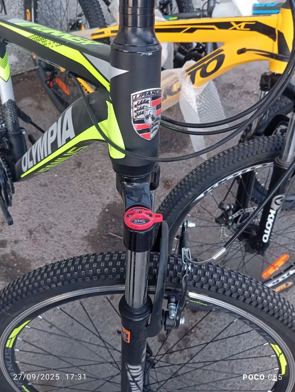 دوچرخه تمام حرفه ای دنده ای المینیوم 27.5|دوچرخه، اسکیت، اسکوتر|اصفهان, باتون|دیوار