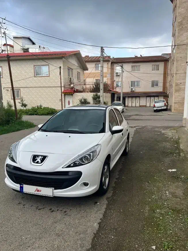 پژو ۲۰۷ ارتقا یافته فول|خودرو سواری و وانت|رشت, آزادگان|دیوار