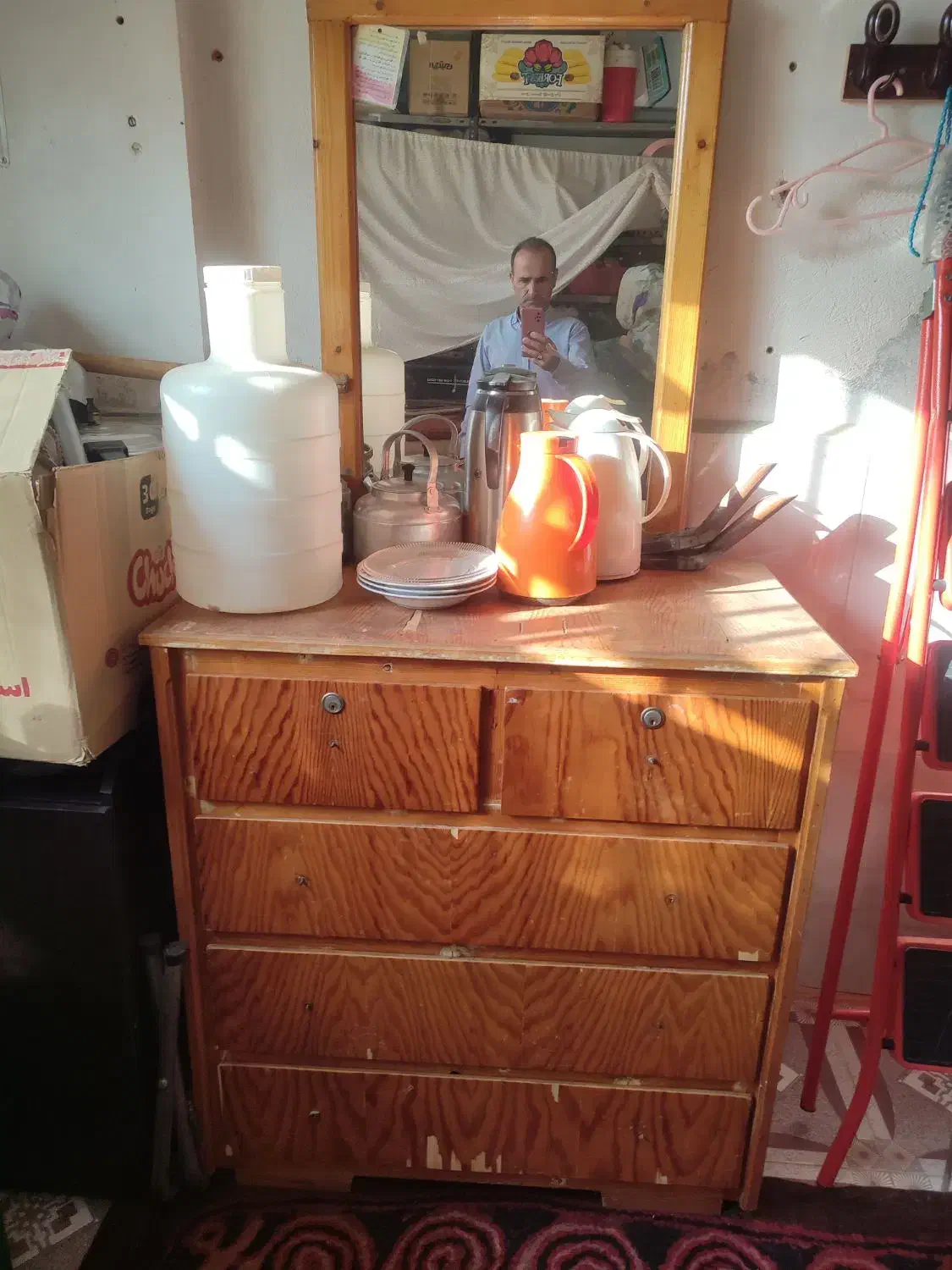 یخچال و کمد آیینه دار|یخچال و فریزر|آق قلا, |دیوار