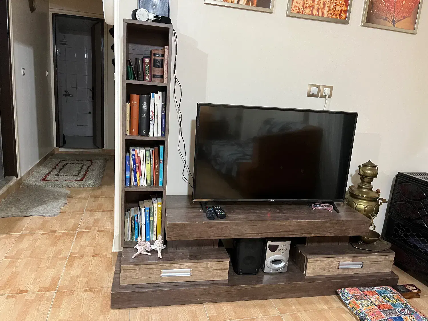 میز تلوزیون ام دی اف اصل|میز تلویزیون|رشت, خمیران زاهدان|دیوار