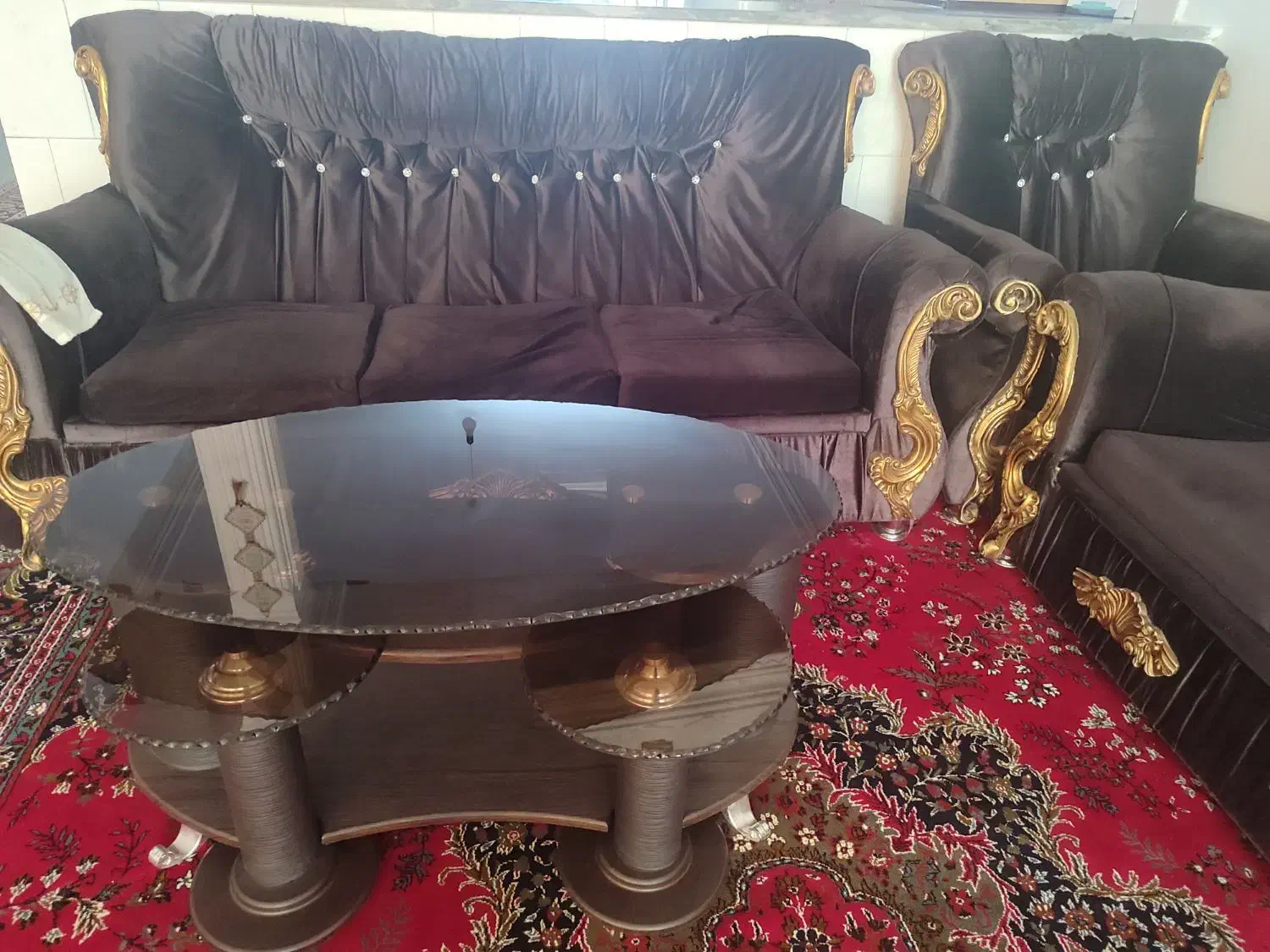 مبل هفت نفره مناسب منزل باغ ویلا و...|مبلمان خانگی و میز عسلی|تربت‌حیدریه, فرمانداری|دیوار