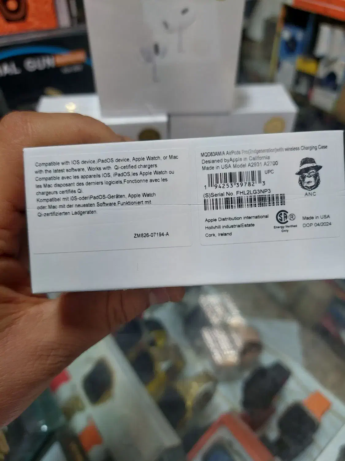 ایرپادبلوتوثی نویزکنسلینگداراصل مانکی پرو۲گارانتی|لوازم جانبی موبایل و تبلت|قم, نیروگاه|دیوار