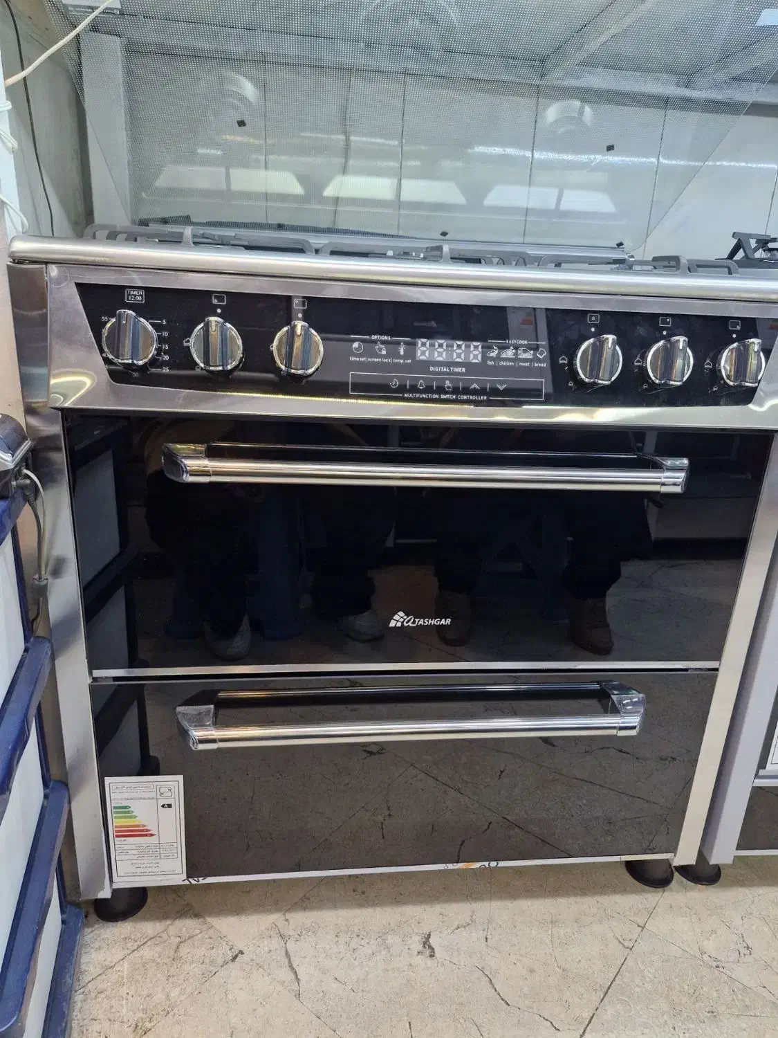 گاز ۵شعله طرح فر آکبند|اجاق گاز و لوازم برقی پخت‌وپز|قلعه نو, |دیوار