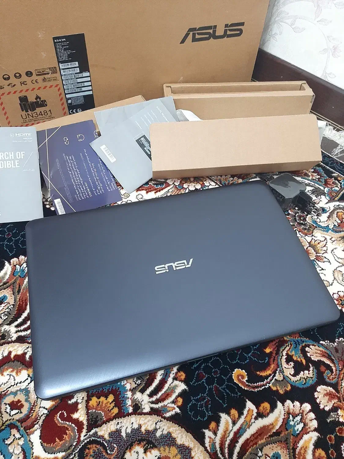 لپتاپ خونگی در حد آکبند|رایانه همراه|اصفهان, طامه|دیوار