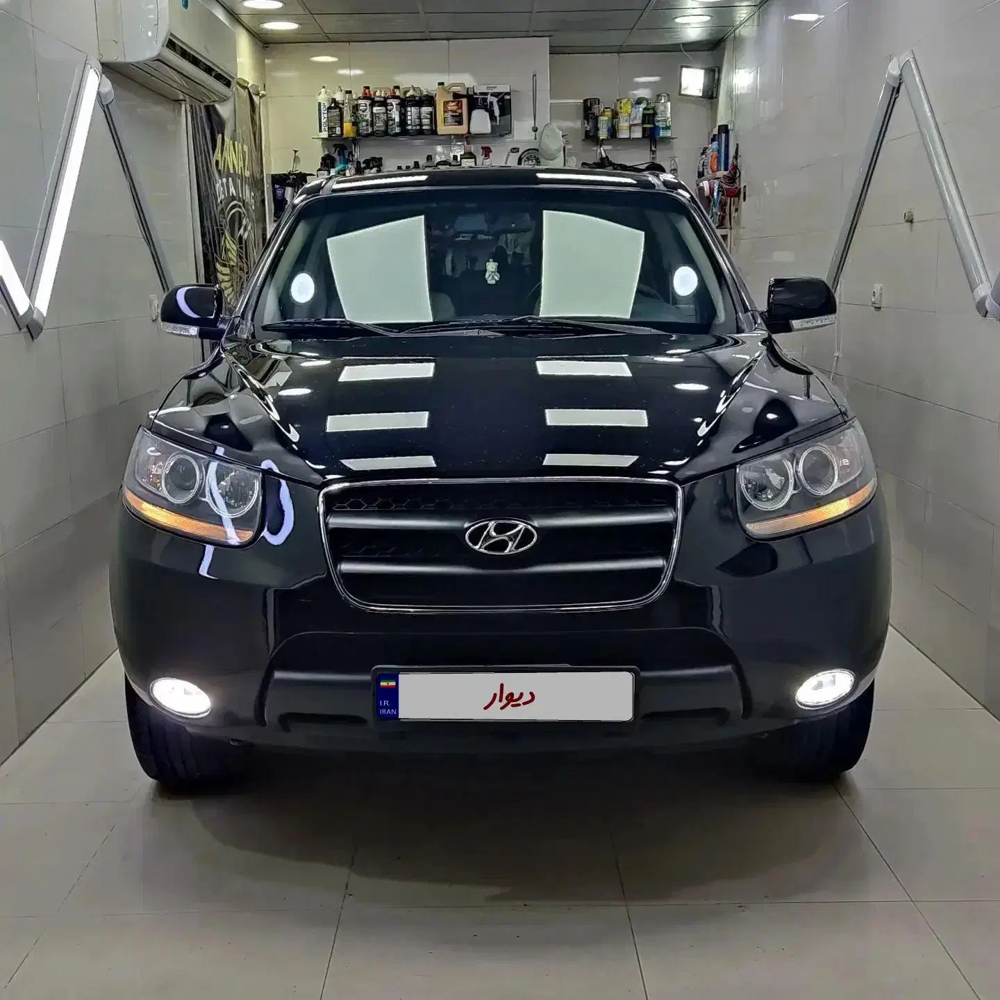 سانتافه مشکی 2009|خودرو سواری و وانت|اهواز, شهرک دانشگاه|دیوار