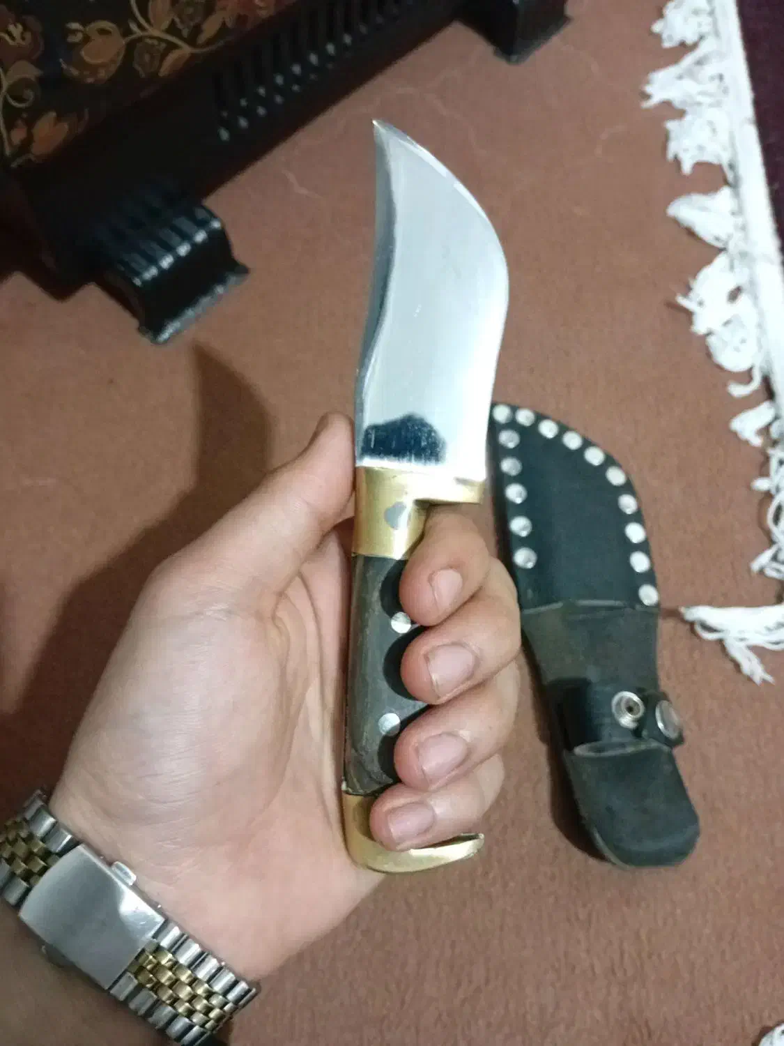 چاقو ترکمنی|کلکسیون اشیاء عتیقه|آزادشهر, |دیوار