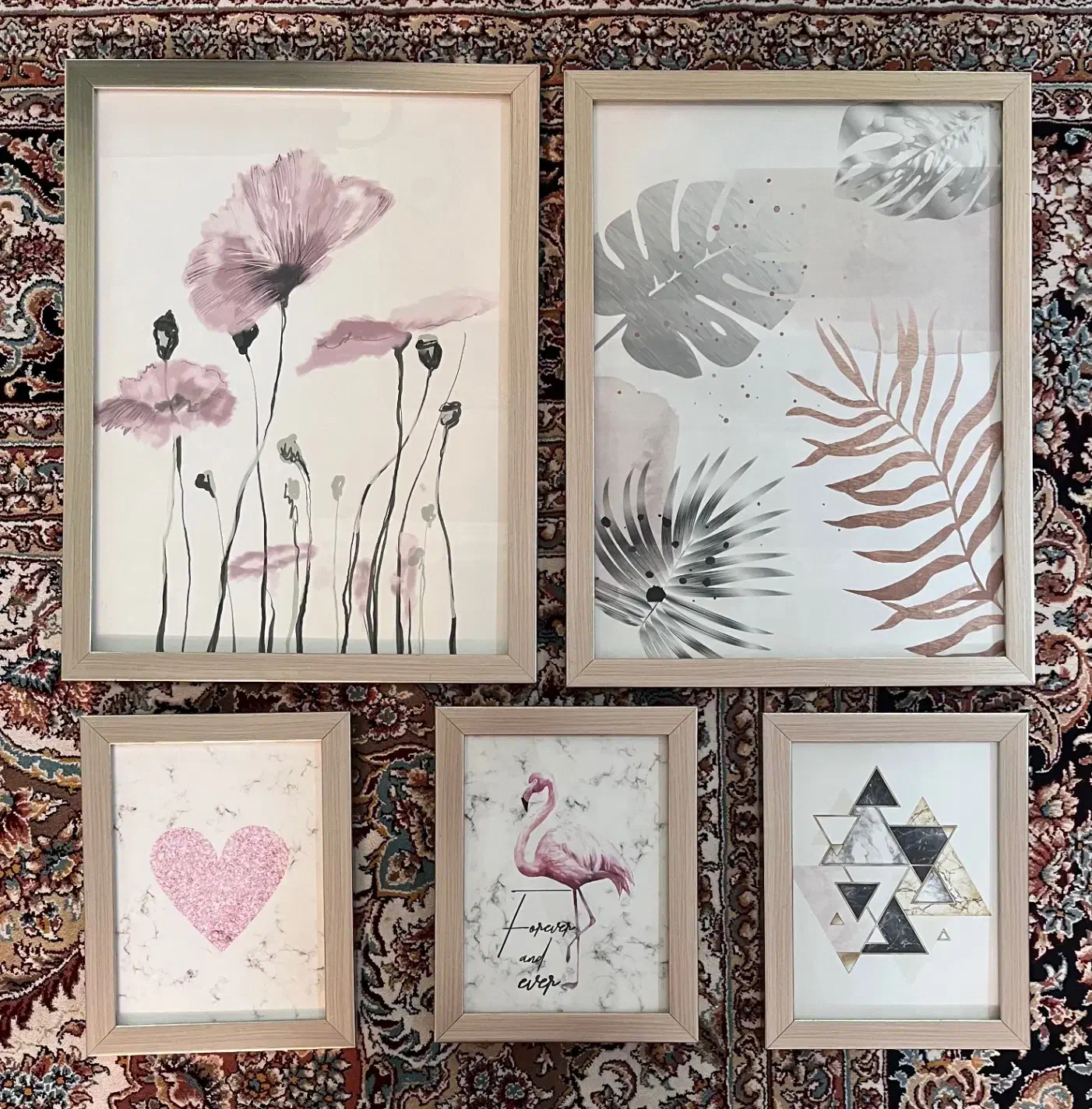 تابلو ۵ تکه|تابلو، نقاشی، عکس|تهران, شهران جنوبی|دیوار