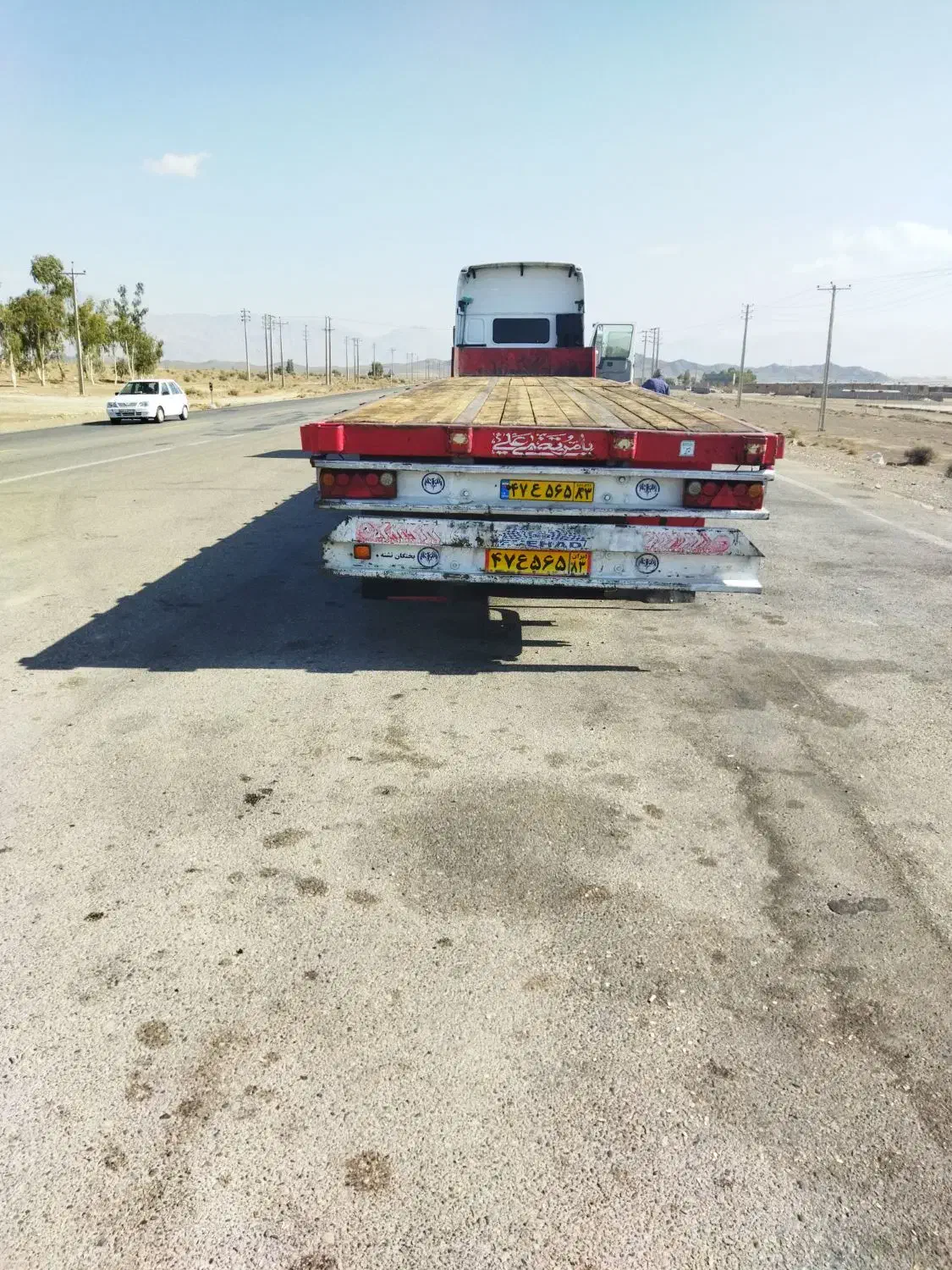 با سلام تریلی بالنی دو محور|قطعات یدکی و لوازم جانبی|بختگان, |دیوار