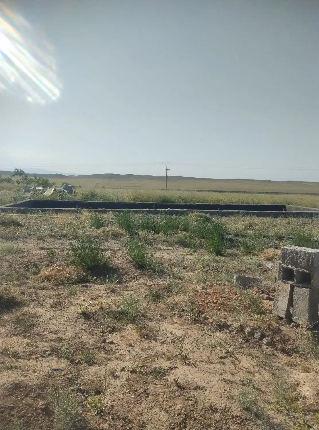 زمین با آب و پروانه گلخانه|فروش دفتر صنعتی، کشاورزی، تجاری|فریمان, |دیوار