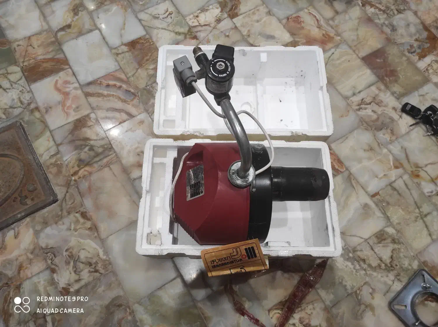 مشعل گازی و پمپ آب شوفاژ|آبگرمکن، پکیج، شوفاژ|یزد, |دیوار