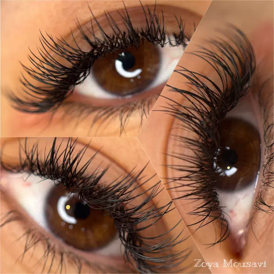 مدل اکستنشن مژه|خدمات آرایشگری و زیبایی|رشت, منظریه|دیوار