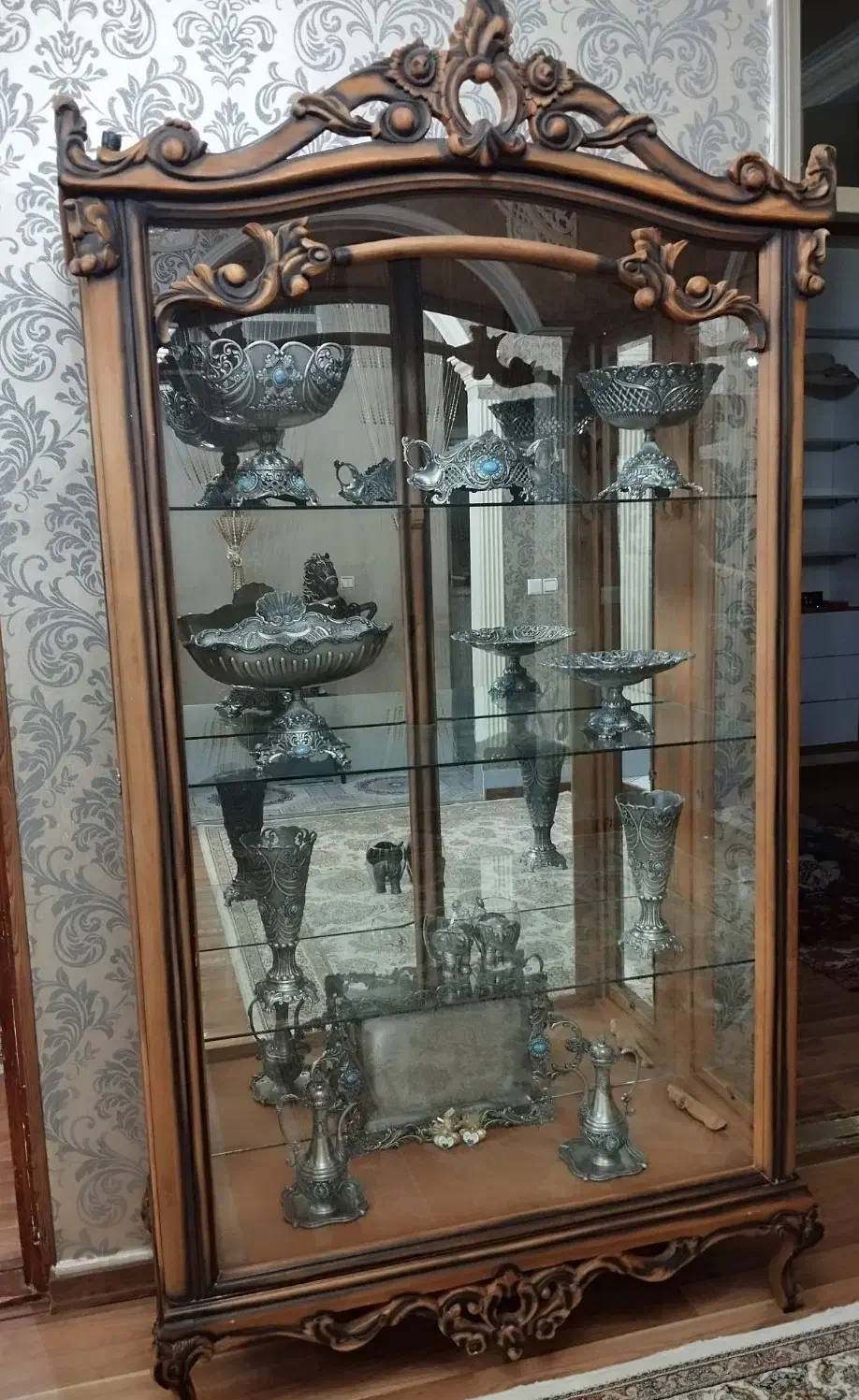 بوفه چوبی|بوفه، ویترین، کنسول|اردبیل, |دیوار