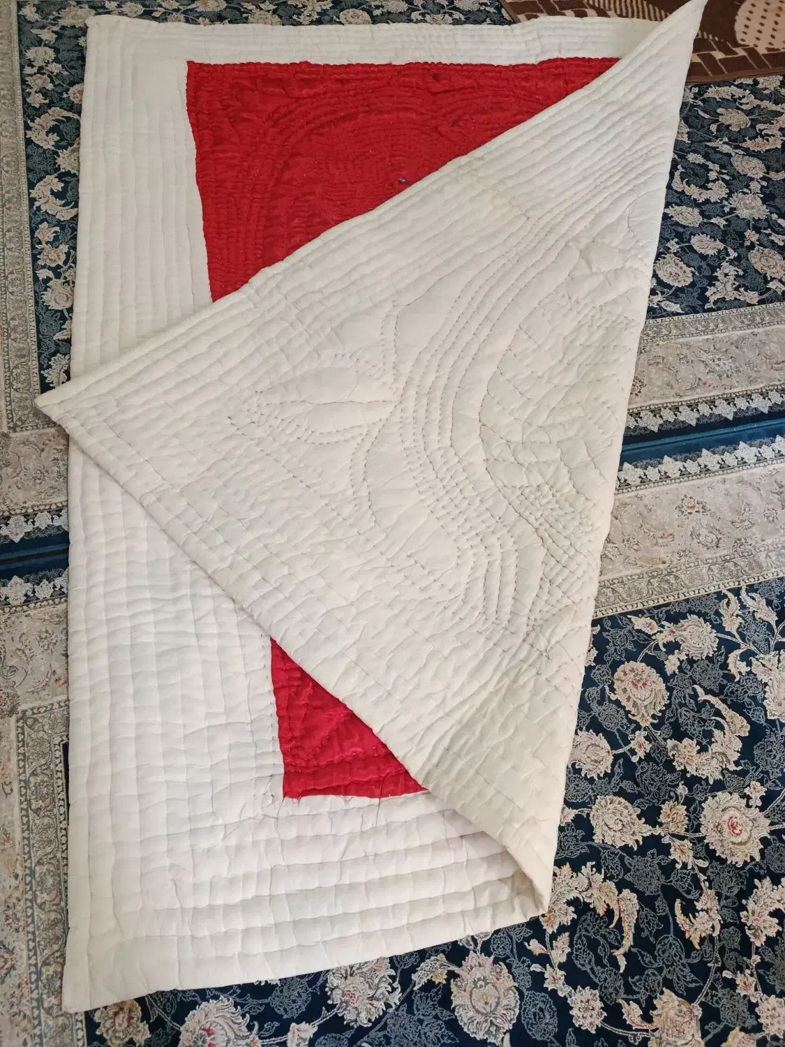 لهاف دست دوز|رختخواب، بالش، پتو|قم, ولیعصر|دیوار