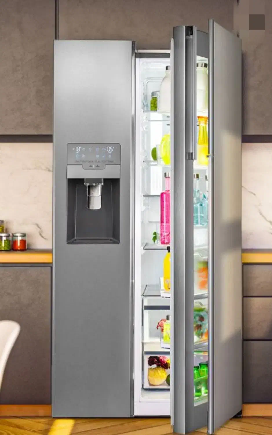 فروش ویژه ساید بای ساید های اسنوا|یخچال و فریزر|خمین, |دیوار