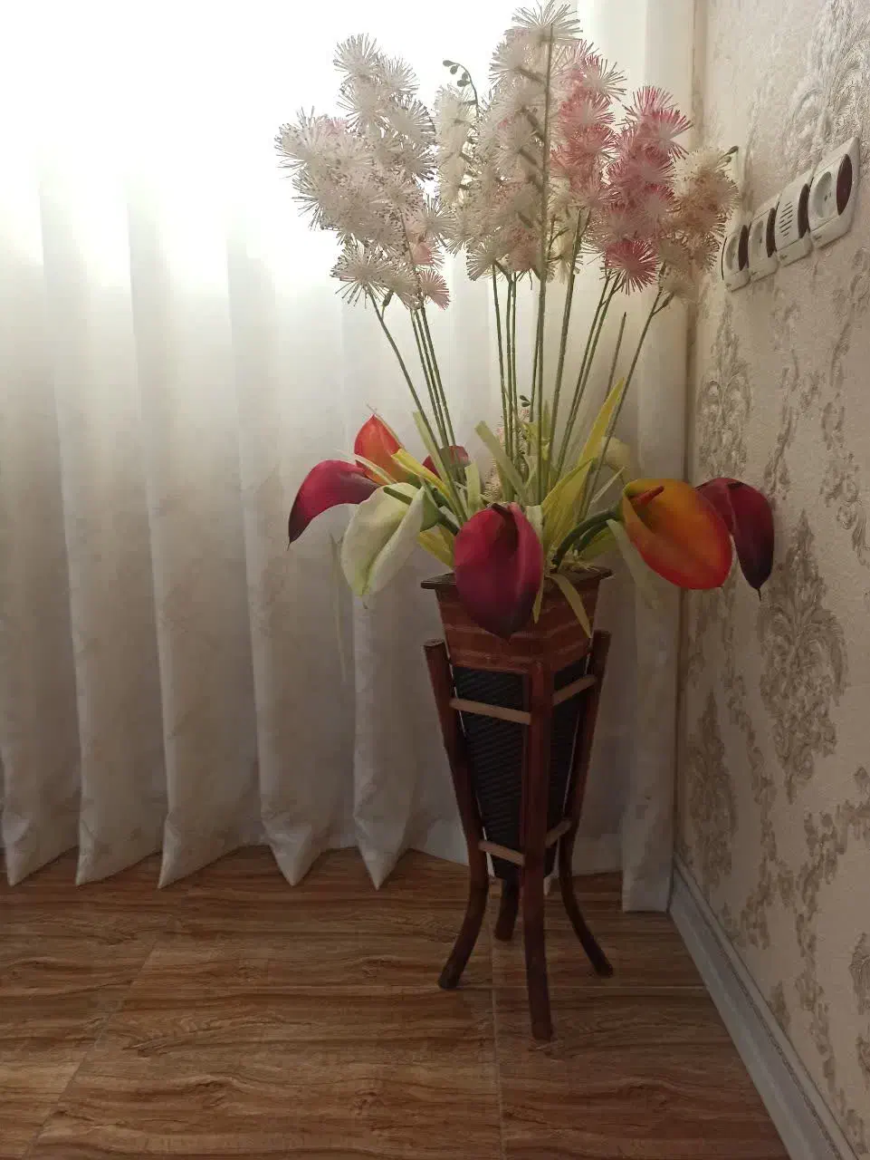 تابلو گلدون|گل مصنوعی|کوهدشت, |دیوار