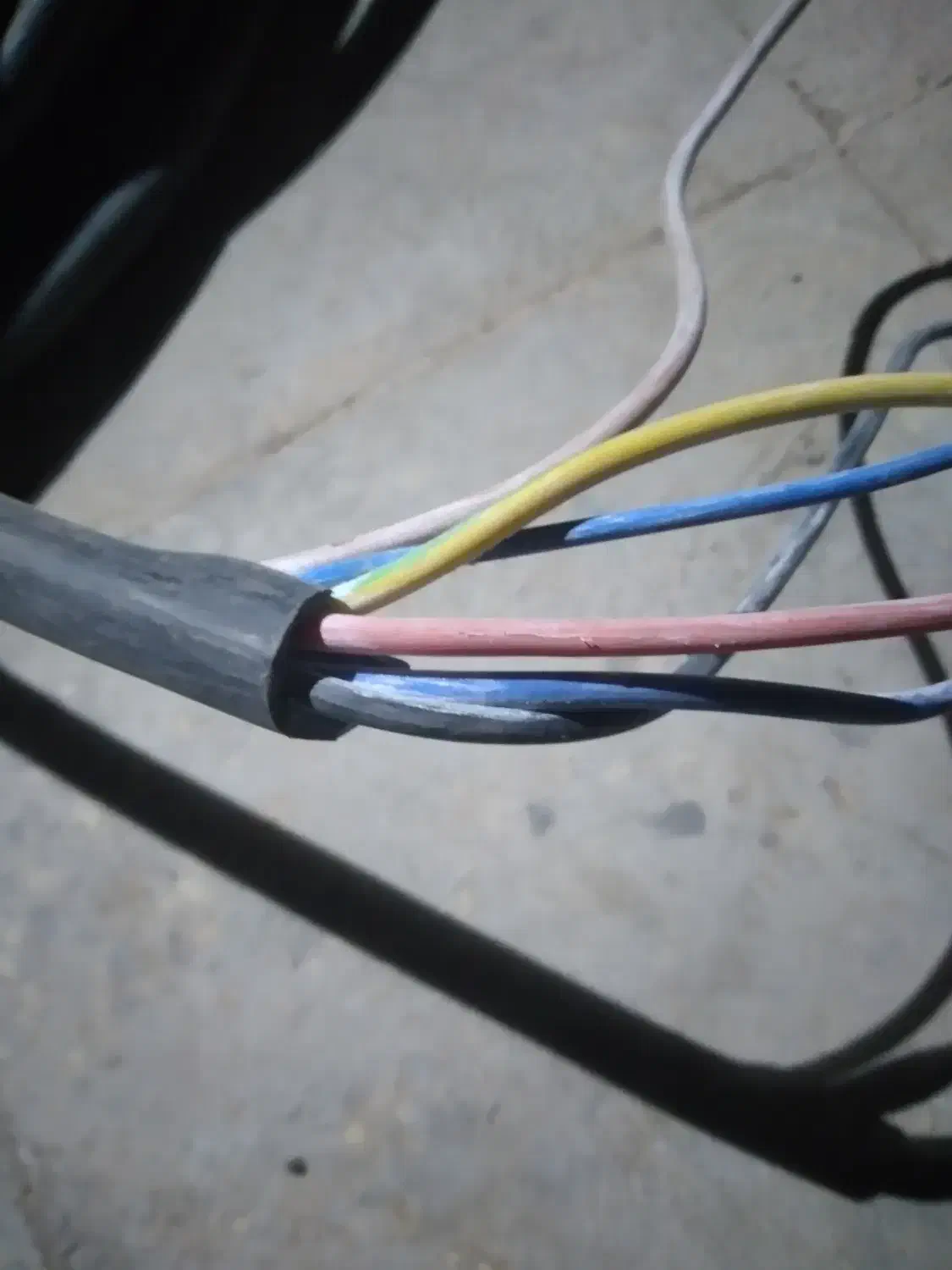 کابل برق ۴×۵ افشان|مصالح و تجهیزات ساختمان|بجنورد, |دیوار