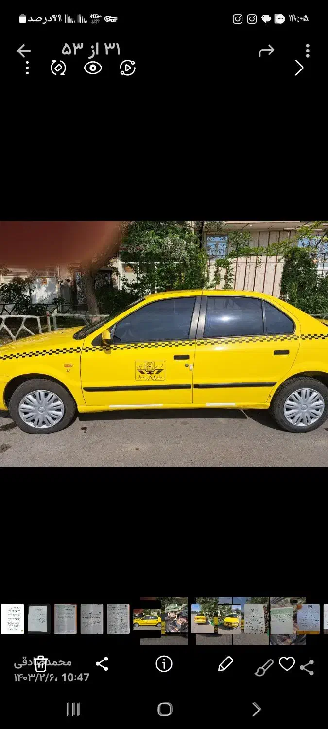 تاکسی مدل۱۴۰۱|خودرو سواری و وانت|قرچک, باقرآباد|دیوار