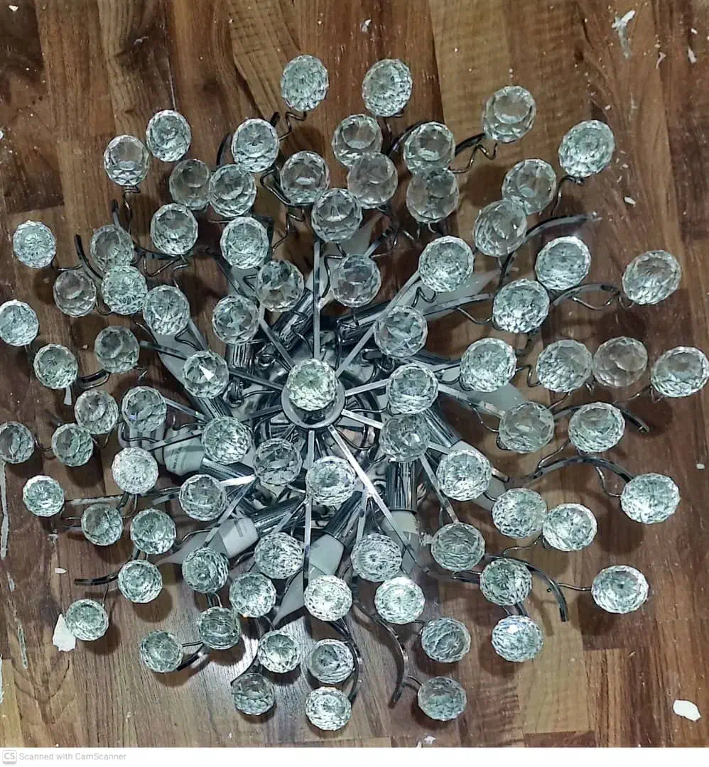 لوستر کریستالی|لوستر و چراغ آویز|پردیس, فاز ۱|دیوار