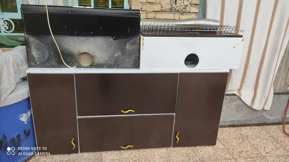 کابینت آشپزخانه|آب‌چکان و نظم‌دهنده ظروف|ایذه, |دیوار