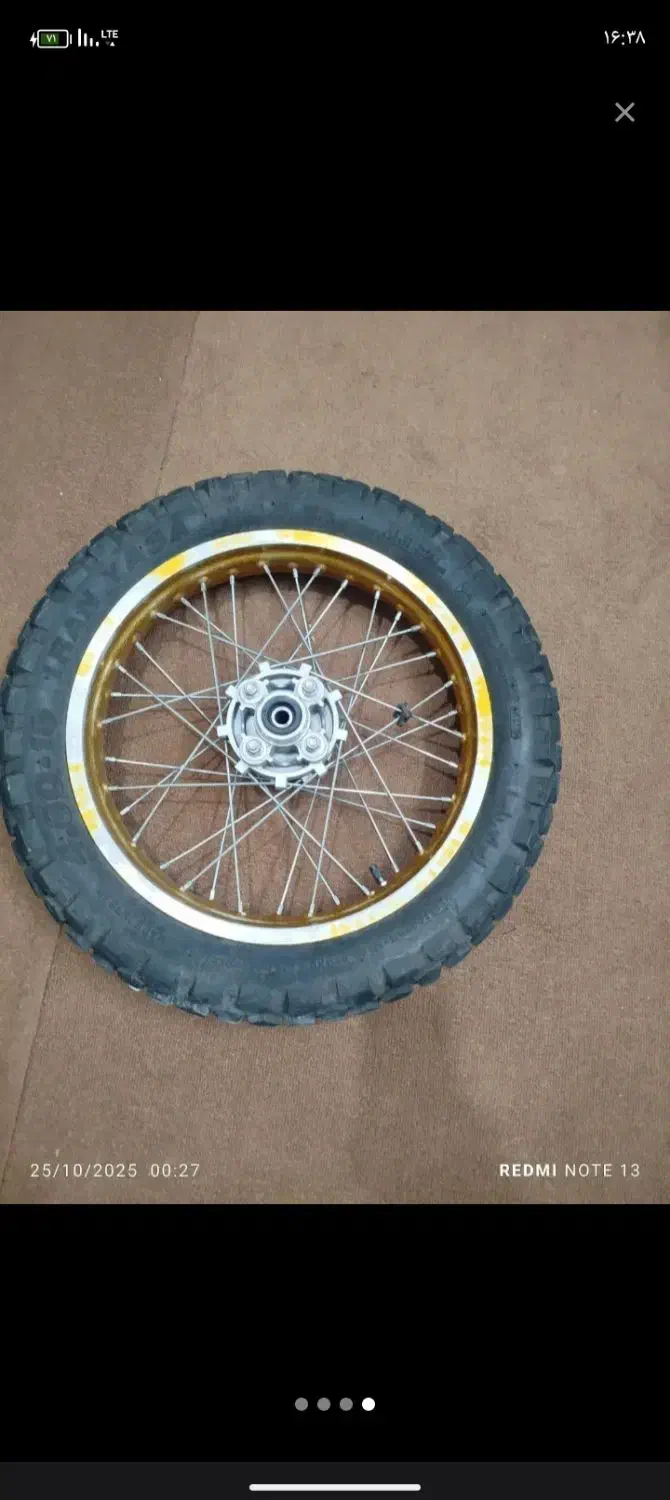 لاستیک رینگ روان|موتورسیکلت|تهران, آسمان|دیوار