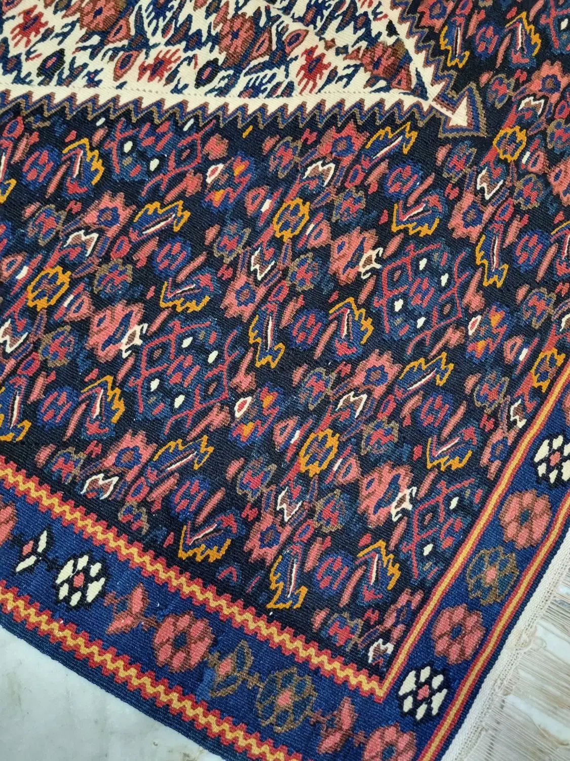 گلیم قدیمی ذرع نیم سنندج|گلیم، جاجیم، گبه|تهران, پاسداران|دیوار