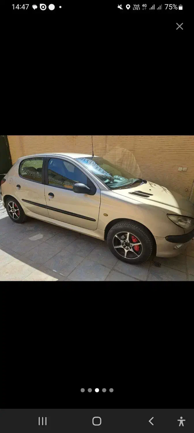 پژو ۲۰۶|خودرو سواری و وانت|نجف‌آباد, امام خمینی|دیوار