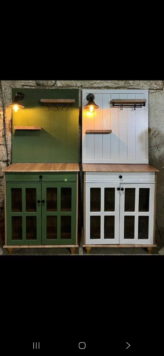 ست آینه کنسول بار|بوفه، ویترین، کنسول|رشت, رودبارتان|دیوار