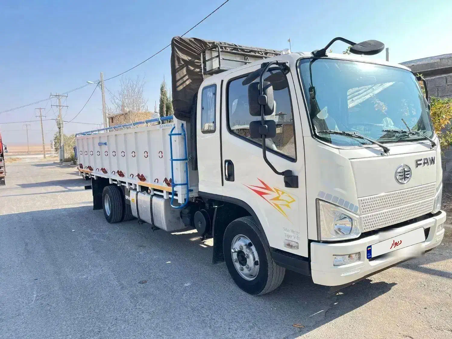 فاو8تن مدل401 فوق العاده تمیز و استثنایی|خودرو سنگین|شیراز, جانبازان|دیوار