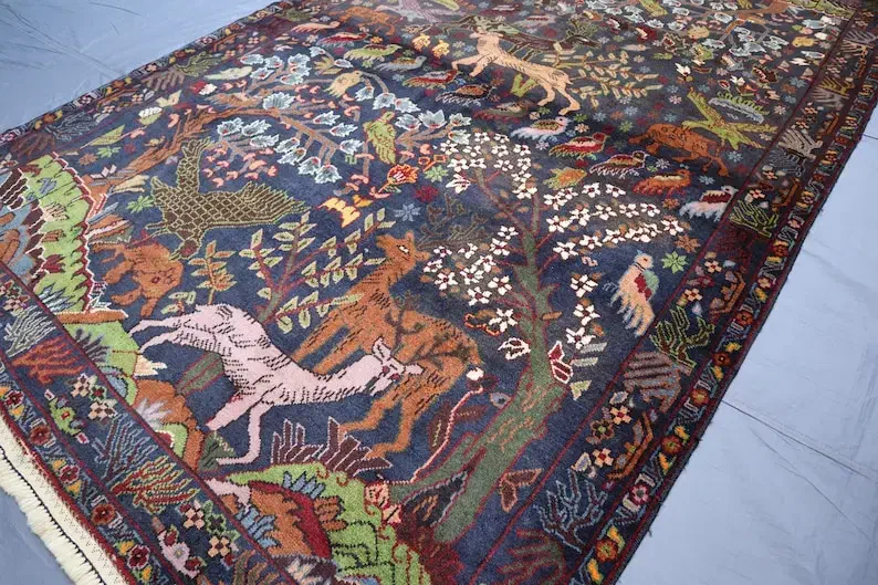 فرش دستبافت قالیچه دستباف|فرش|کیلان, |دیوار