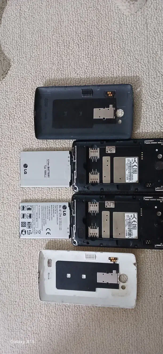 گوشی LG دو عدد|موبایل|صحنه, |دیوار