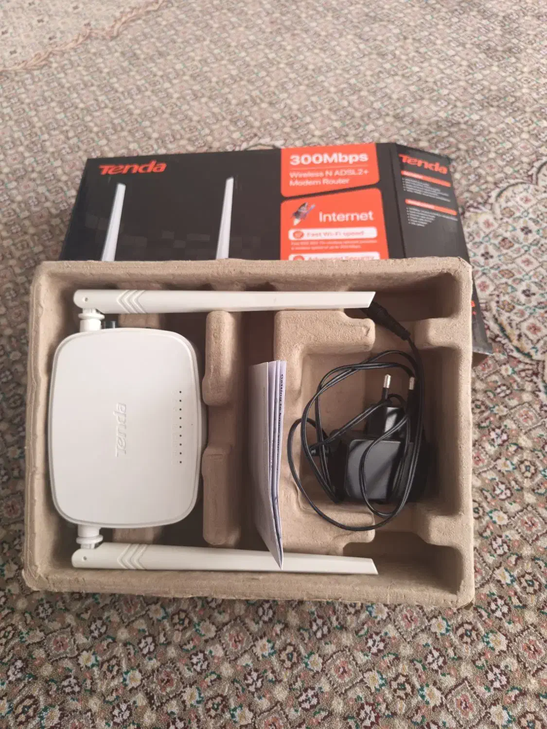 مودم ۴ پورت Tenda D301 v4|مودم و تجهیزات شبکه|تبریز, |دیوار