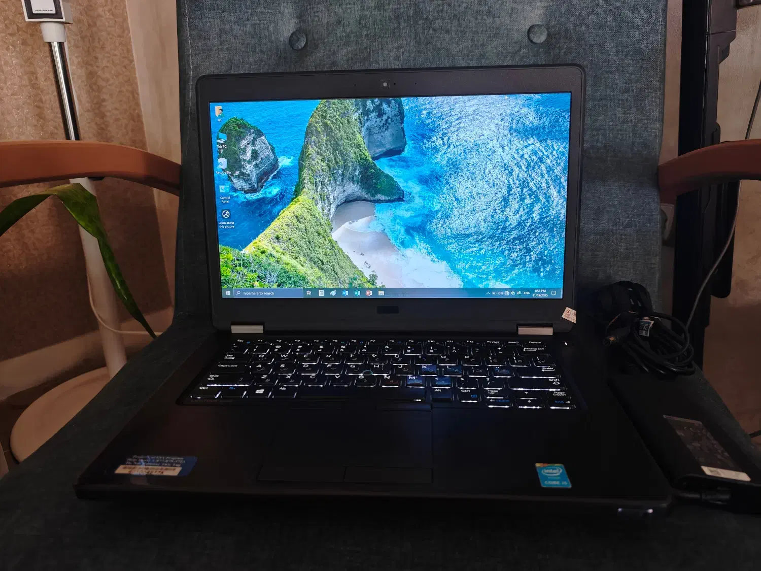 لپتاپ دل 5450 نسل5 رم12 هارد512 گرافیک 2گیگ واقعی|رایانه همراه|کرج, باغ سیب|دیوار