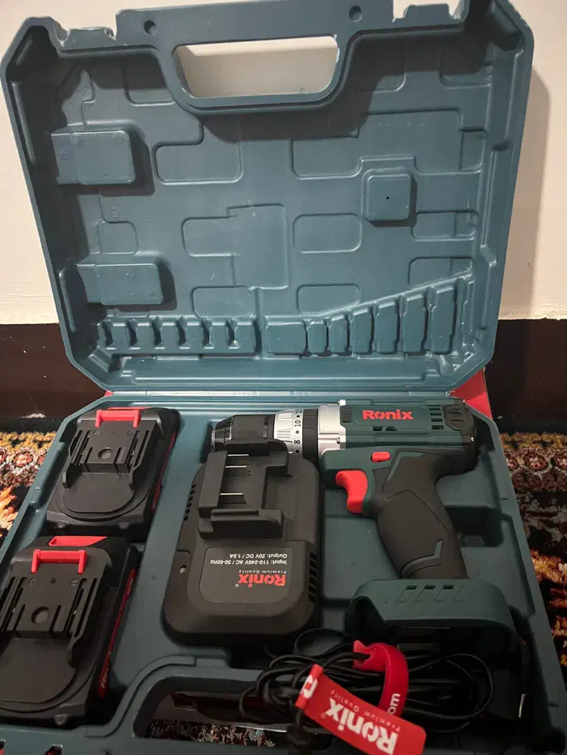 دریل شارژی رونیکس|ماشین‌آلات صنعتی|چمران, |دیوار