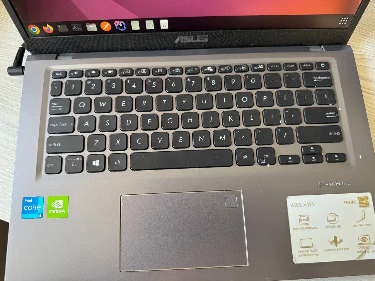 لپ‌تاپ ASUS i5 نسل ۱۱ تمیز با گرافیکMX330|رایانه همراه|تهران, عباس‌آباد|دیوار