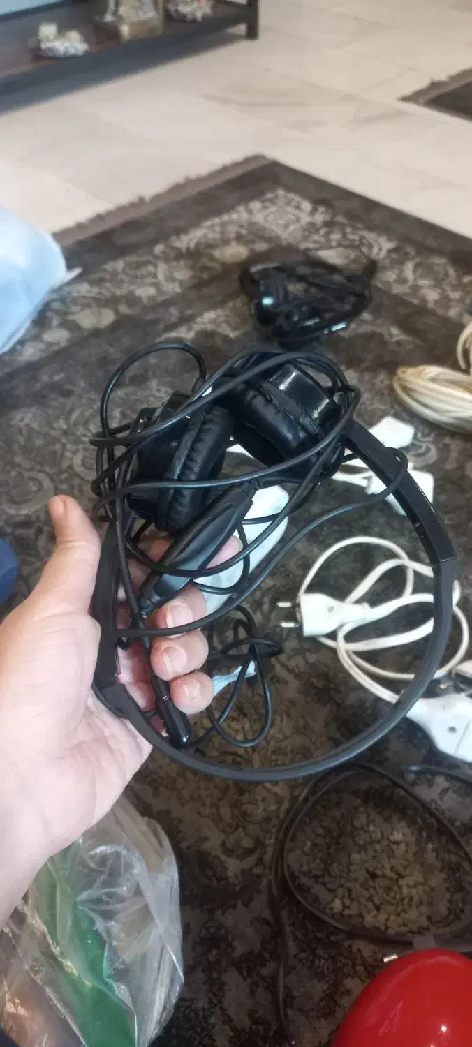 سیم تلفن تک راهه هندزفری کامپیوتری|قطعات و لوازم جانبی رایانه|تهران, جیحون|دیوار