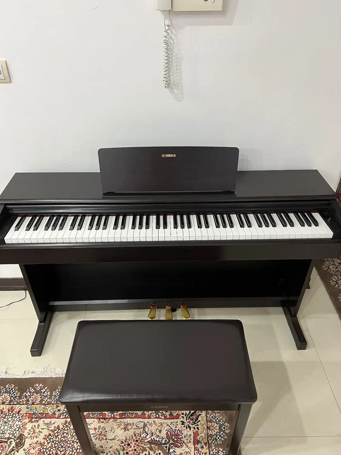 پیانوydp105 یاماها|پیانو، کیبورد، آکاردئون|یزد, |دیوار